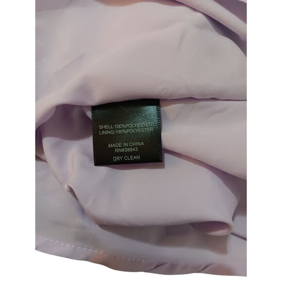 NEW SAM EDELMAN Boho Ruffle Midi Dress 10 Frilly Coquette Event Purple Pink Blue - Picture 5 of 10